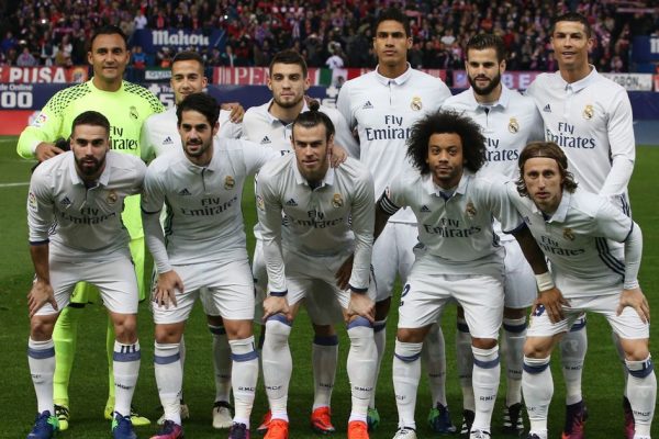 Lot jucatori Real Madrid 2017-2018