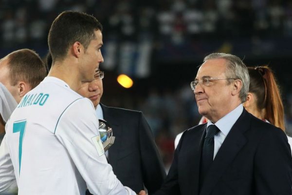Cristiano Ronaldo si Florentino Perez