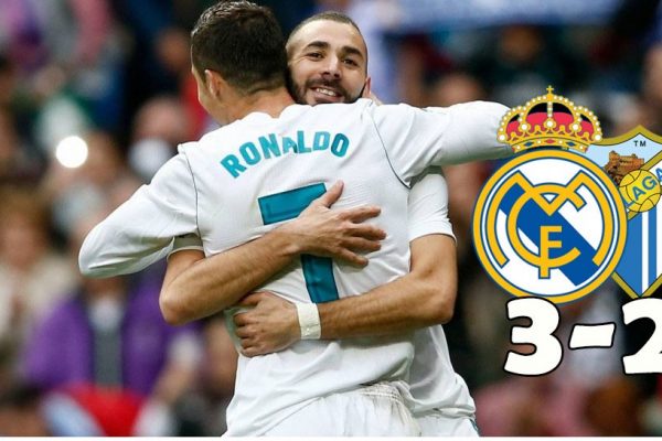 Real Madrid - Malaga 3-2